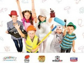 Звездные гости проекта Flash Kids: Катя IOWA и Андрей Носков.