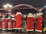 Новогодние чудеса: превращение моста в Рыбинске из инженерной конструкции еще и в арт-объект